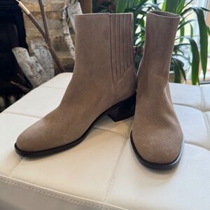 Dolce Vita Libby H2O Tan Suede Ankle